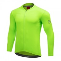 Jersey Sepeda Pakaian Sepeda Santic New Men Cycling Jersey Long Sleeves Fit Comfortable Sun-protective Road Bike Tops MTB Jerseys Asian Size K20M3178