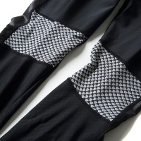 Santic Wind Black Men Padded Cycling Bib Long Pants M8C04101