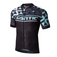 Jersey Santic Road Bike Santic Bushan Men Cycling Jersey Short Sleeve