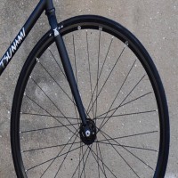 Wheelset Gray Attack Fixed Gear alloy