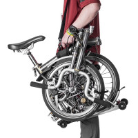 Tas Carrier Handle Sepeda Lipat Brompton tas tenteng sepeda lipat