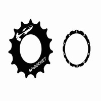 COG gear fixie belakang brand Pizz