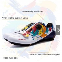 Sepatu cleat sepatu sepeda santic road bike cleat edisi tebaru 2020 S20013