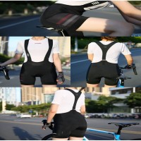 Santic Celana Pendek Bib Bersepeda Wanita, Celana Pendek Bib Sepeda MTB Tahan Guncangan Cepat Kering Ukuran Asia L0C05114 2020