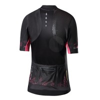 Santic Pink Feather Women Jersey Short Sleeve Jersey Wanita Santic Lengan Pendek L8C02134