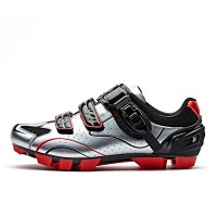 Santic Knight 2 Silver - Sepatu Sepeda MTB Santic
