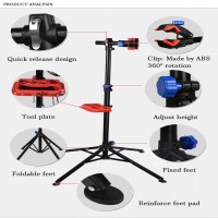 rockbros stand bike repairing stand tools Stand Portable Aluminum Alloy MTB Bicycle Cycling Rack Holder Maintenance Tools