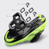 Pedal Sepeda Roadbike dengan Cleat Rockbros