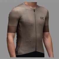 DIGITAL PRINT TECH JERSEY - COFFEE