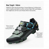 Sepatu sepeda santic mtb warzone