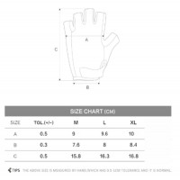 Sarung Tangan Sepeda Cool Max Santic - Sarung Tangan Sepeda Road Bike Santic - Sarung Tangan Half Finger Anti Skid Santic - Santic Arloham M7C09061