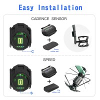 Cycplus speed and cadence sensor C3 Bike Cadence Speed Sensor