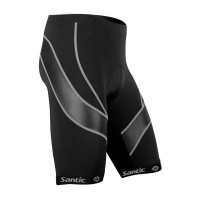 Santic Men Anti Slip Padded Cycling Shorts For Men Bike MTB Shorts Two Colors Cycling Clothings MC05045R