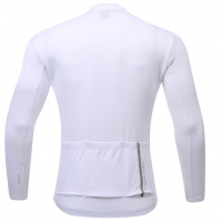 Jersey Sepeda Pakaian Sepeda Santic New Men Cycling Jersey Long Sleeves Fit Comfortable Sun-protective Road Bike Tops MTB Jerseys Asian Size K20M3178