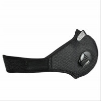 Masker Half Face - Masker Sepeda Motor - Masker Anti Debu PM 2.5 - Masker Anti Debu Warna Hitam Brand Rockbros - Premium Import