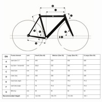 Frame Sepeda Fixie Tsunami SNM100