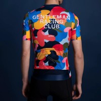 Jersey Sepeda Pria GRC Polkadot Design Full Color