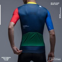 Jersey Sepeda Pria GRC logo Color Woven Jersey