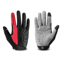 Sarung Tangan sepeda full finger touch screen rockbros road bike mtb