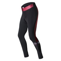 Santic Belize Orange Women Padded Cycling Pants L8C04099J Celana Padding Panjang Wanita