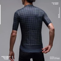 Jersey Sepeda Pria GRC Plaid Shirts SS Jersey
