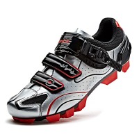 Santic Knight 2 Silver - Sepatu Sepeda MTB Santic